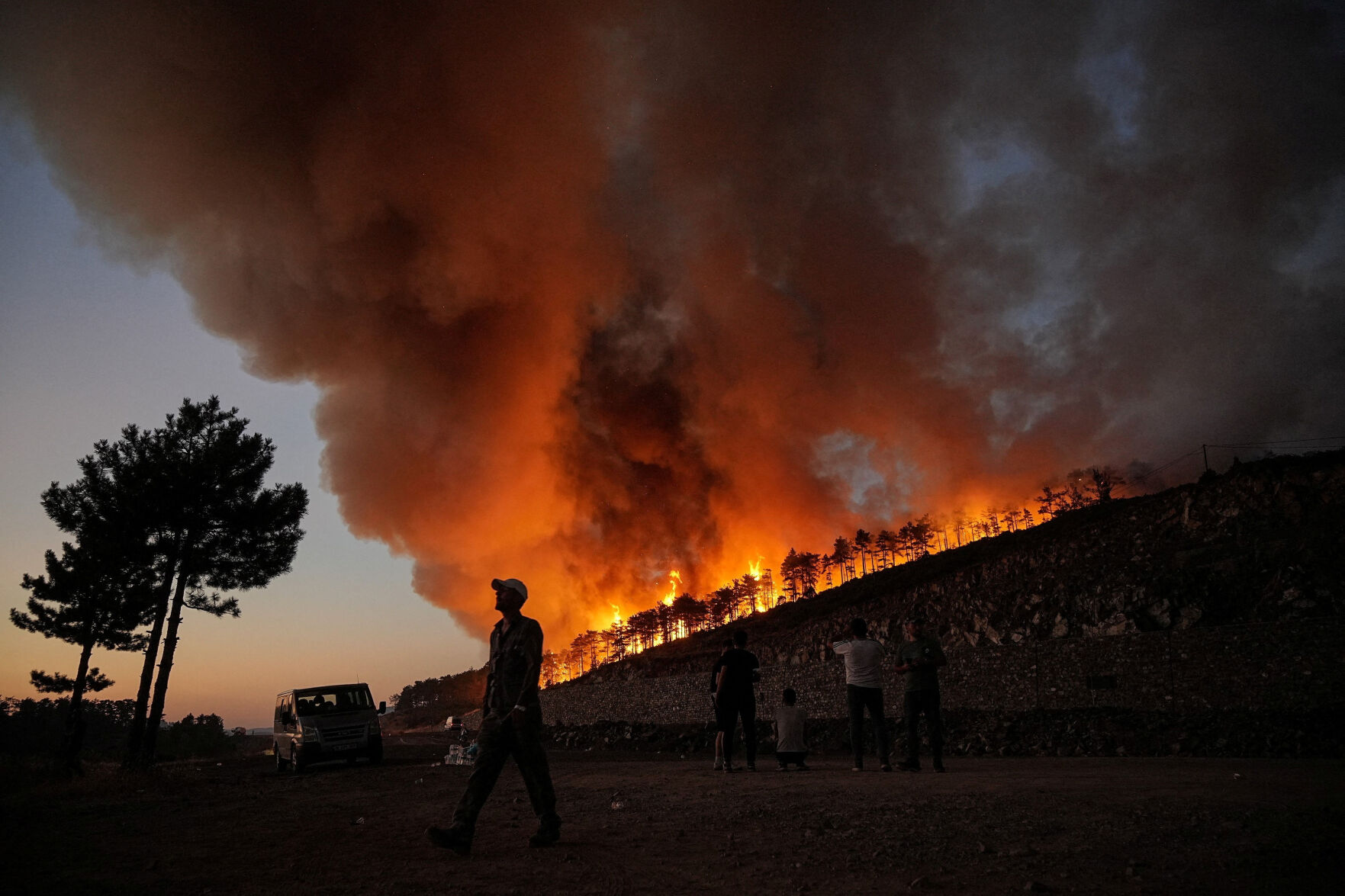 Turkey faces a 'very risky week' for wildfires as flames also scorch parts of southeast Europe